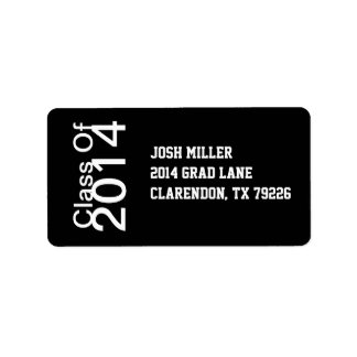 Class of 20XX Graduation Address Labels
