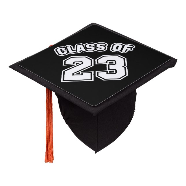 Class Of 23 Graduation Cap Topper (Angled)