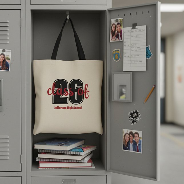 Class of (26) custom senior  tote bag (Creator Uploaded)