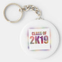 class of 2k19, class of 2019 keychain