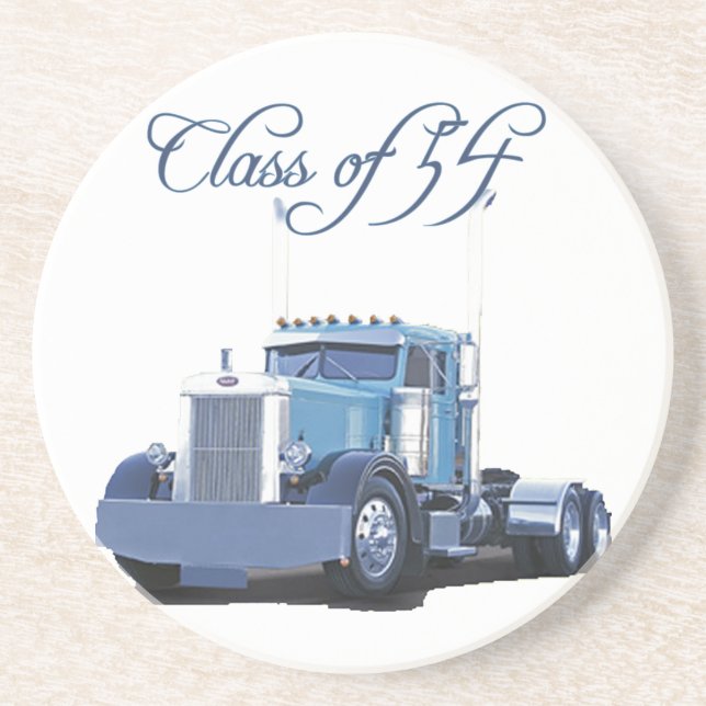 Class of 54 sandstone coaster (Front)