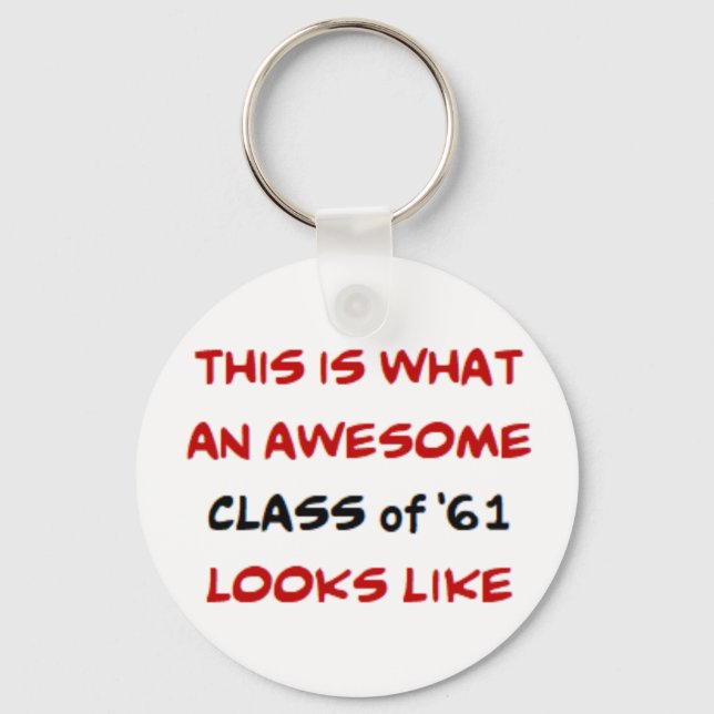 class of '61, awesome keychain (Front)