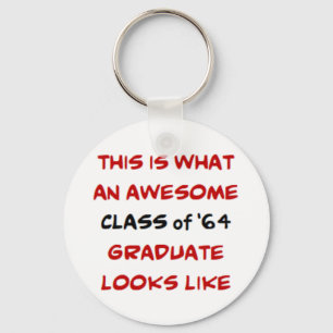 class of '64 graduate, awesome keychain