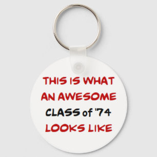 class of '74, awesome keychain