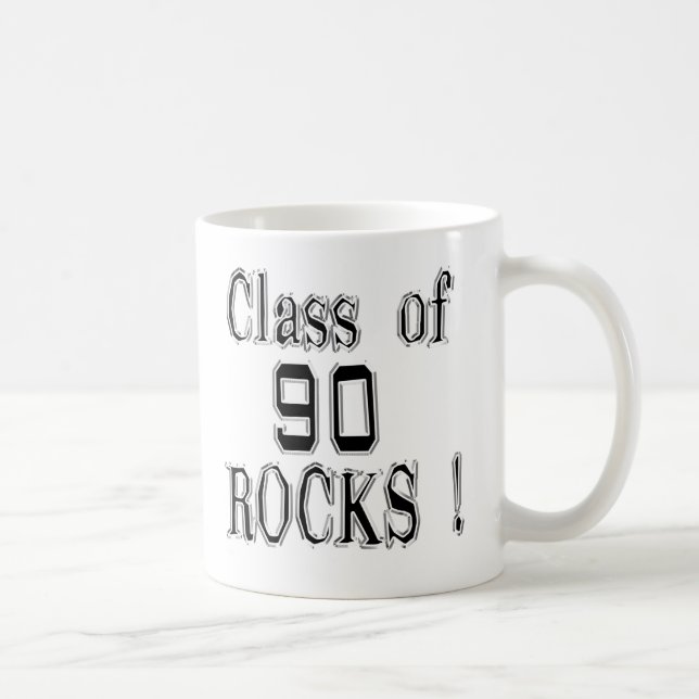 Class of '90 Rocks! Mug (Right)