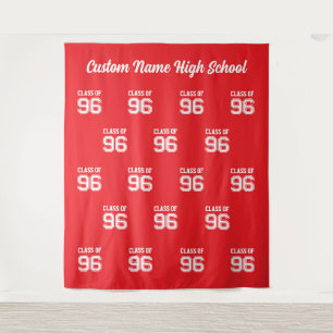 Class of 96, 30 Year High School Reunion Backdrop 