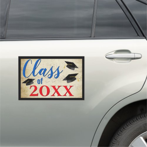 Class of ANY COLOR COMBO Graduation Year GraduateR Car Magnet