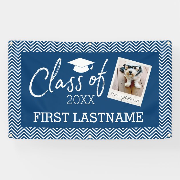 Class Of Any Year - Congratulations And Photo Banner