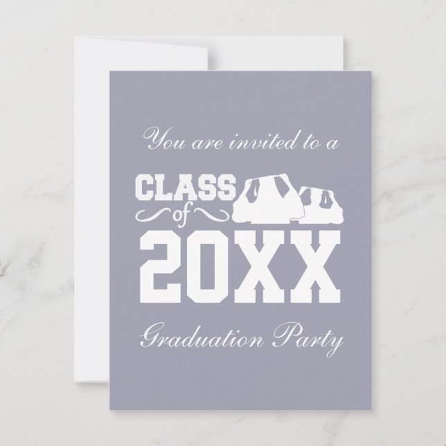 Class of ANY year custom invitations (Front)