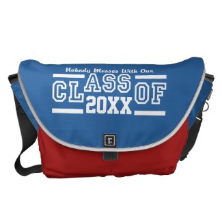 Class of ANY Year custom messenger bag