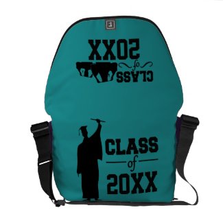 Class of ANY year custom messenger bag
