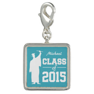 Class of ANY year custom text & color charm