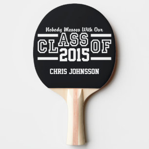 Class of ANY year custom text & color paddle