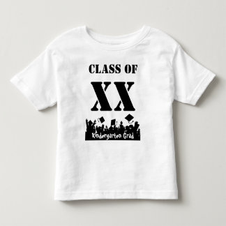Class of Change to Desired Year Kindergarten Grad  Toddler T-shirt