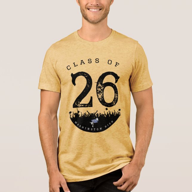 Class of Change to Needed Year Graduation/Reunion Tri-Blend Shirt (Front)