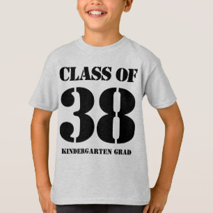 Class of Current Year Kindergarten Grad T-shirts