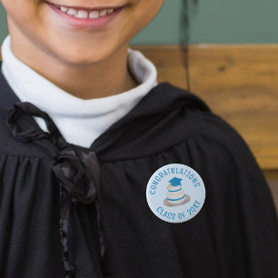 Class of Graduation Favor Congratulations Button
