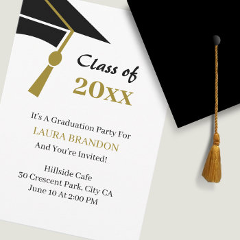 Class Of Graduation Party Invitation by studioart at Zazzle