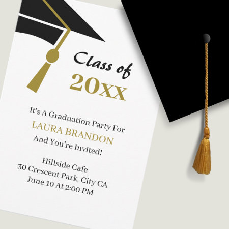 Class Of Graduation Party Invitation