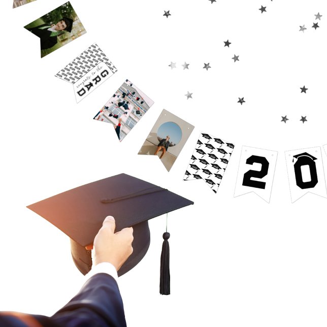 Class of Graduation Party Photo Bunting Flags (Creator Uploaded)