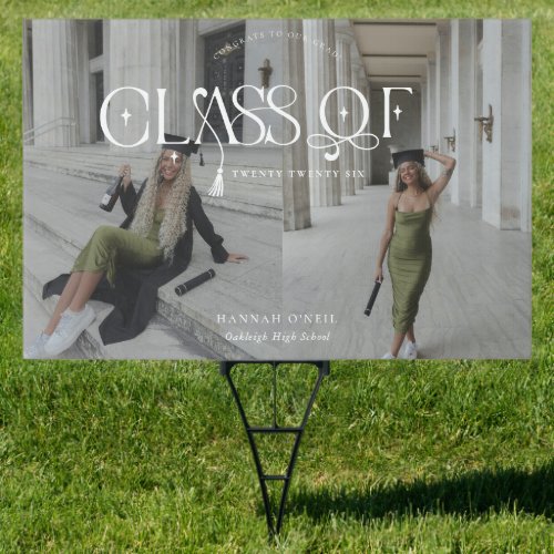 Class Of | Graduation Photo Sign