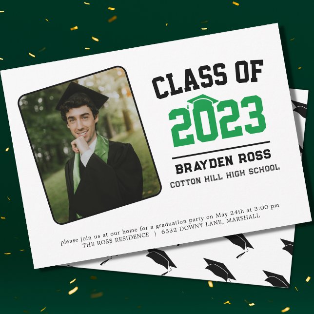 Class of High School Graduation Party Invitation (Creator Uploaded)