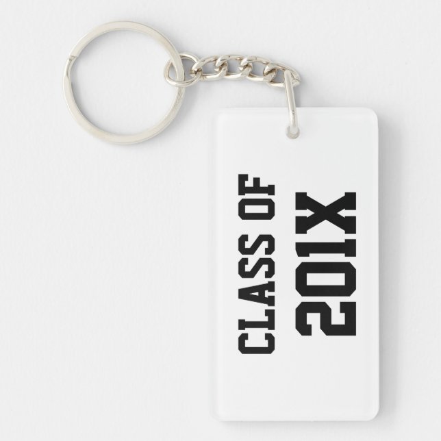 Class Of Inspirational Graduation Key Chain (Front)
