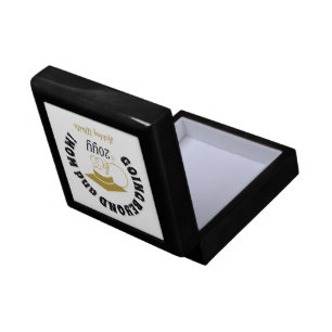 Class of-Inspirational Quote-Name-Black Gold Gift Box