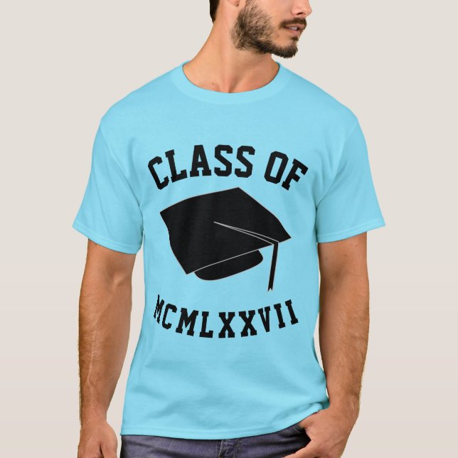 Class of MCMLXXVII Customizable Shirt (Front)