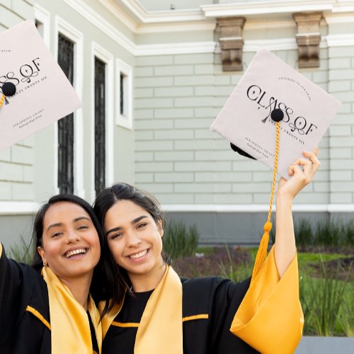 Class Of | Modern Personalized Graduation 