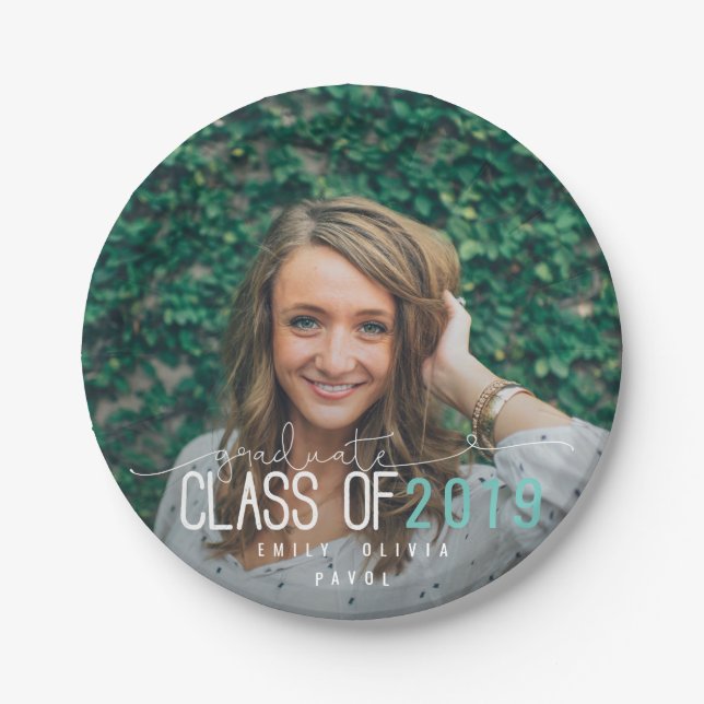 CLASS OF ... PAPER PLATES (Front)