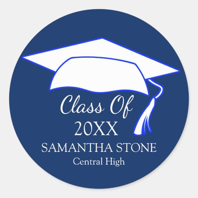 Class of Personalized Graduation Envelope Seal (Front)