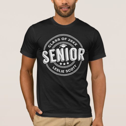 Class of Senior Graduate Personalized Graduation T_Shirt