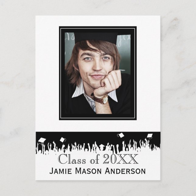 Class of Silhouette Senior Graduation Invite (Front)