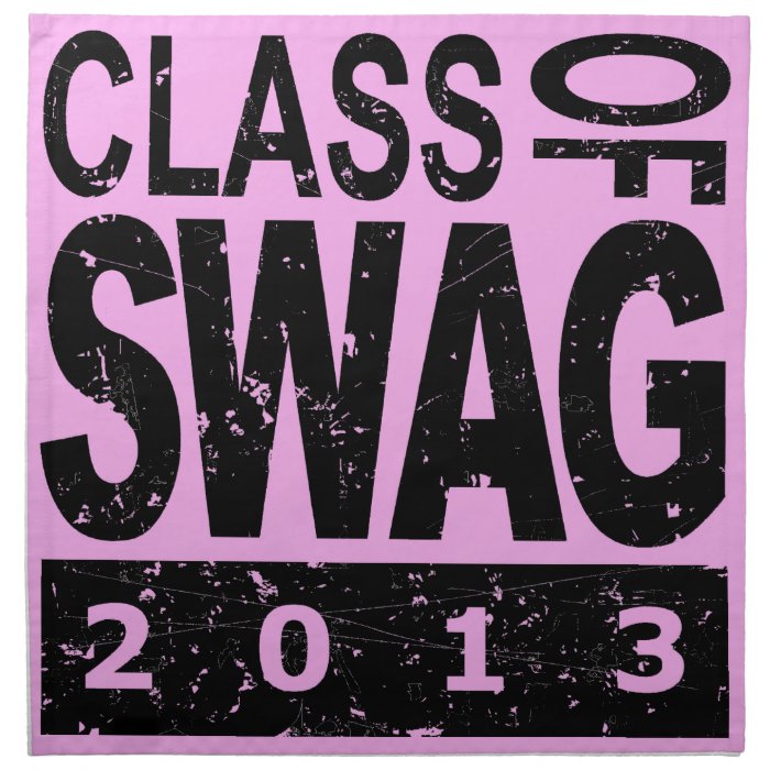 Class Of SWAG 2013 Napkins