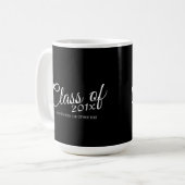 Class of with Custom Year and High School Coffee Mug (Front Left)
