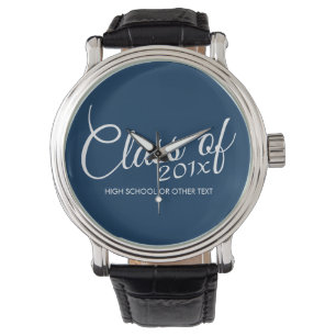 Class of with Custom Year and High School Watch