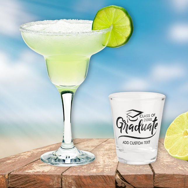 Class of Year 20XX Party Gift Custom Graduation Shot Glass (Creator Uploaded)