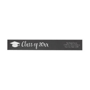 Class Of 2020 Return Address Labels | Zazzle