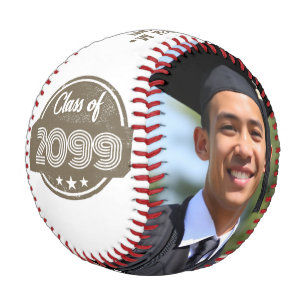 Class of Year Graduate Custom Photo Baseball