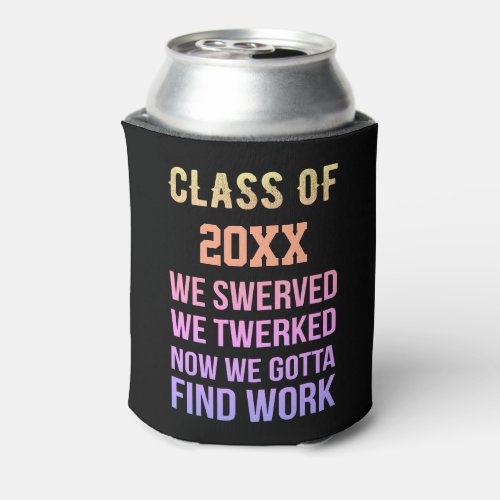 Class of Year Novelty Can Cooler