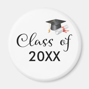 Class of Your Custom Year Graduation Magnet