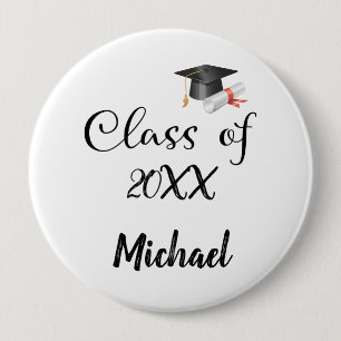 Class of Your Graduation Year Personalized Button