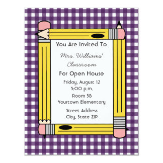 Elementary Open House Invitations 10