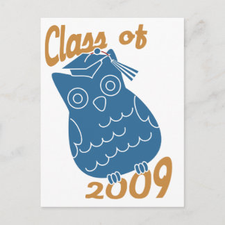 Class Owl Postcard
