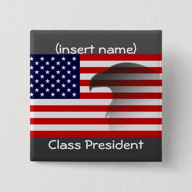 class president button (Front)