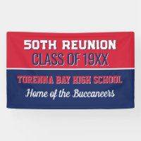 Class Reunion! CUSTOMIZED 50th Reunion banner