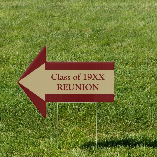 Class Reunion Finder Sign (Insitu)