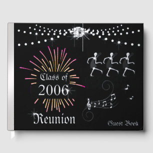 Class Reunion Foil Guest Book