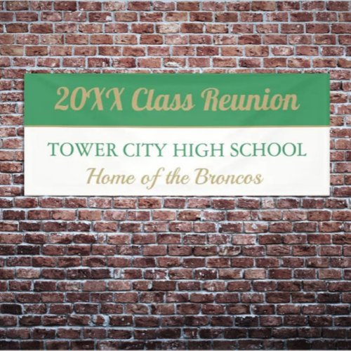 Class Reunion Fun CUSTOM Reunion banner